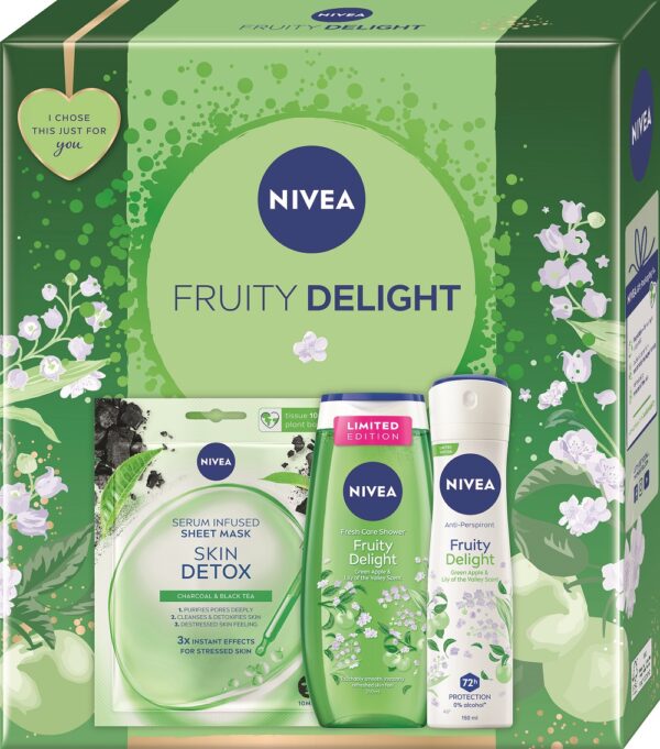 NIVEA BOX FRUITY DELIGHT LE